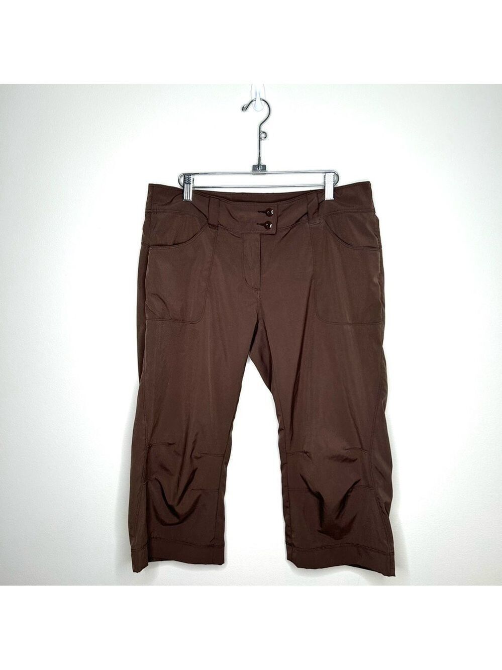 Lole Capris Chocolate Brown Size 12